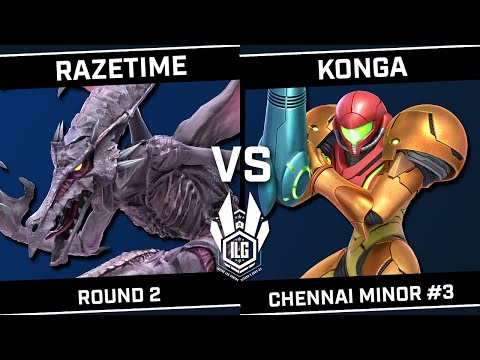 Razetime (Ridley) vs KongA (Samus/Hero) - ILG Chennai Minor #3