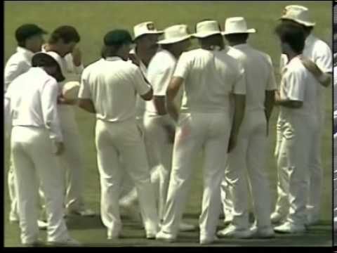 Australia v West Indies 1st Test Brisbane November 1988