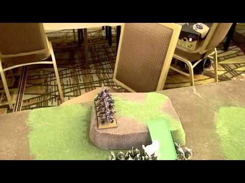 Battle Report (Summary) - Bretonnian Vs. Dark Elves - Warhammer Fantasy