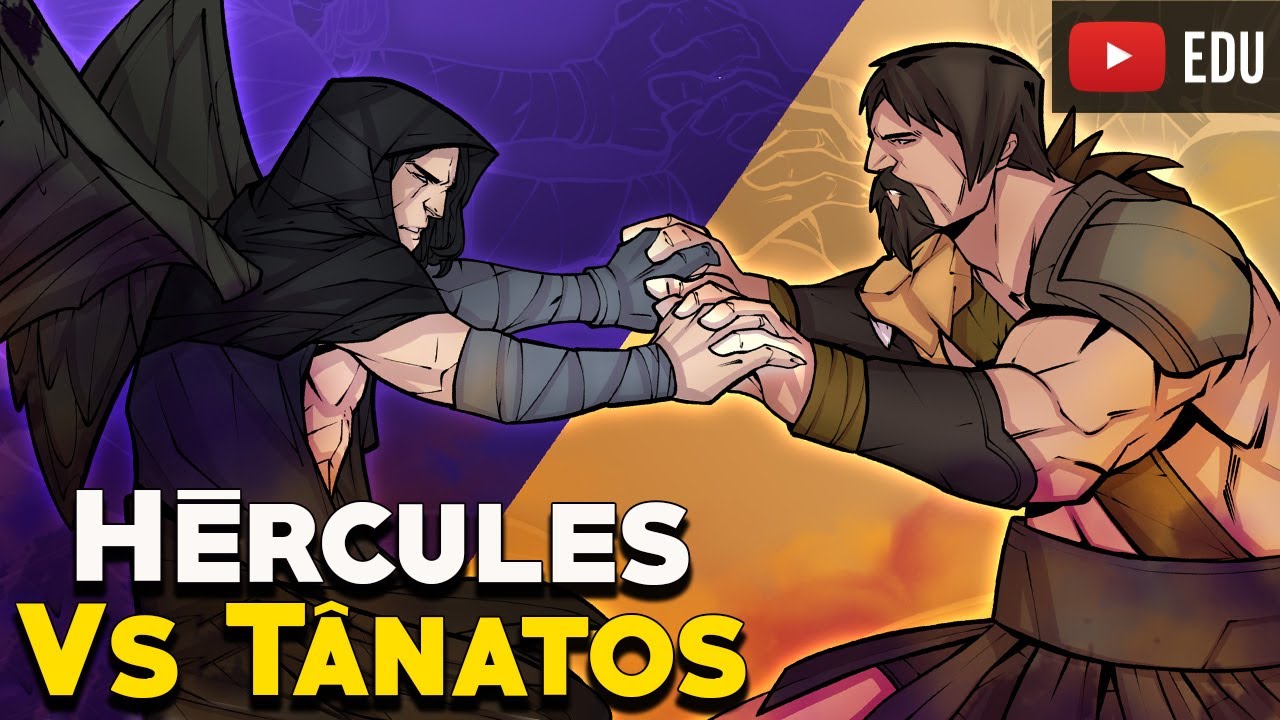 Hércules contra Tânatos: Uma Luta Pela Vida (Alceste e Admeto) Mitologia Grega em Quadrinhos -Piloto