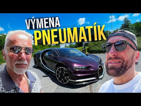 ZIMNE GUMY NA BUGATTI CHIRON a KLOBASY Za 4,000,000 Eur - RICHARD CHLAD a KOZA BOBKOV