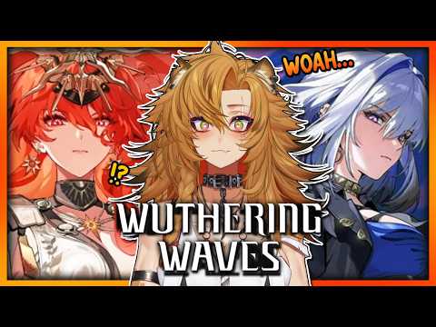 THEY’RE SO COOL! Reacting to ALL Wuwa Resonators 🔥 First Impression Wuthering Waves​
