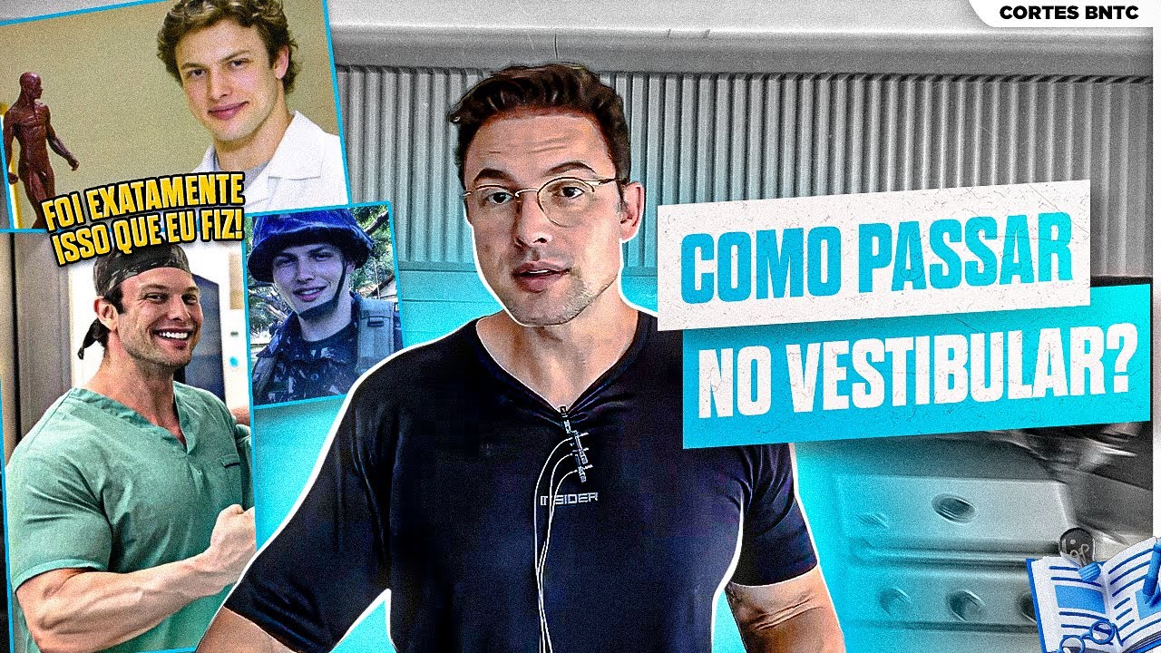 Como ESTUDAR para passar no VESTIBULAR DE MEDICINA? 📖 | Muzy Explica