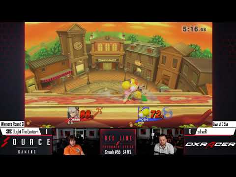 Red Line Smash 55 - SRC | Light The Lantern (Corrin) Vs. siLveR (Yoshi)