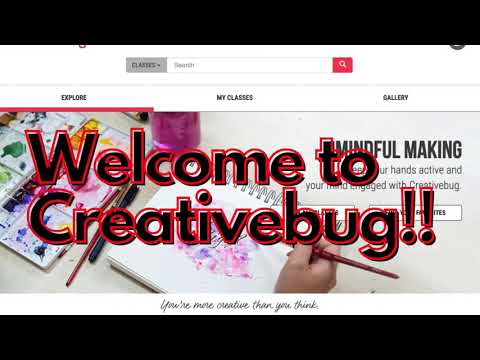 Creativebug Database Tutorial