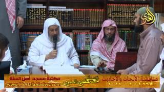 مناقشة الأبحاث والأحاديث بمكتبة مسجد أهل السنة بمنية سمنود 02 04 2017 1