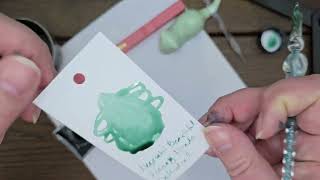 Hirado Cathedral Green Ink Review Nagasaki Beautiful Scenery Fountain Pen Ink Ishimaru Bunkoudou