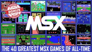 The 40 Greatest MSX Games Of All-Time - Member Exclusive