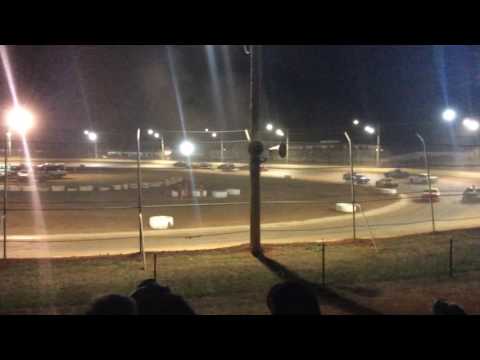 Massive Street Stock Crash Carrick Speedway 1/4/17