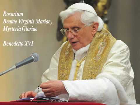 Rosario in Latino di Benedetto XVI - Misteri Gloriosi (Mercoledì e Domenica)