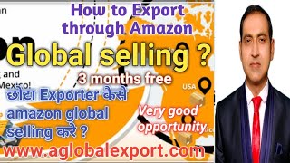 Amazon global selling / amazon selling for beginners