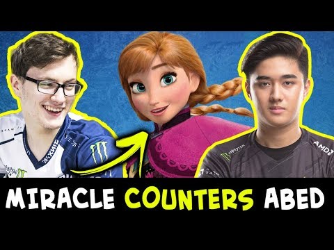 Miracle picked THIS HERO to COUNTER Abed Templar Assassin on mid
