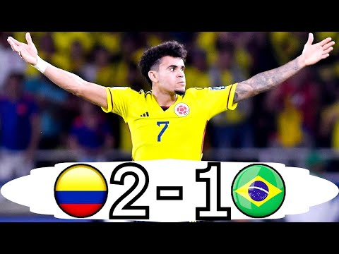 Colombia vs Brazil 2024 All Goals & Highlights|Brazil Versus Colombia 2024