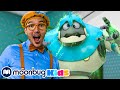 Blippi X ARPO Crossover Kids TV Shows Full Episodes Cartoons For Kids Fun Anime Moonbug