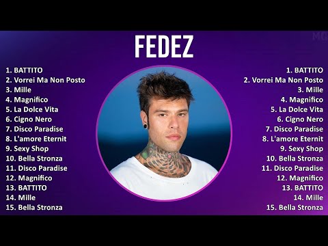 Fedez 2025 MIX Top Hits - BATTITO, Vorrei Ma Non Posto, Mille, Magnifico