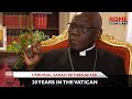 Cardinal Sarah retires after 20 years in the Vatican
