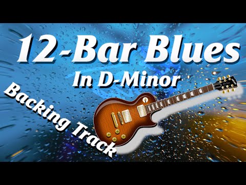 12-Bar Blues in D-Minor - Backing Track