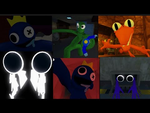 Rainbow Friends (Chapter 1) ALL JUMPSCARES!