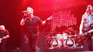 METAL CHURCH. Gods of Second Chance. @ Brooklyn Bowl in Las Vegas. 2015