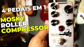 Video thumbnail for 4 COMPRESSORES EM 1 | ROLLER COMPRESSOR MOSKY M SERIES by Guitarrista Sincero