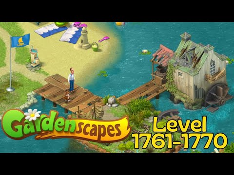 Gameplay Gardenscapes Level 1761-1770
