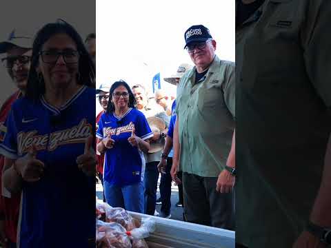 La presidenta (E) Delcy Rodríguez celebró el Día de la Alimentación y del Pescador Artesanal.