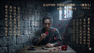 【千古絶唱】李煜『虞美人』史詩級AI映像で蘇る亡国の哀歌|まるでNHK大河ドラマのような没入感 (中日語字幕・ピンイン付)