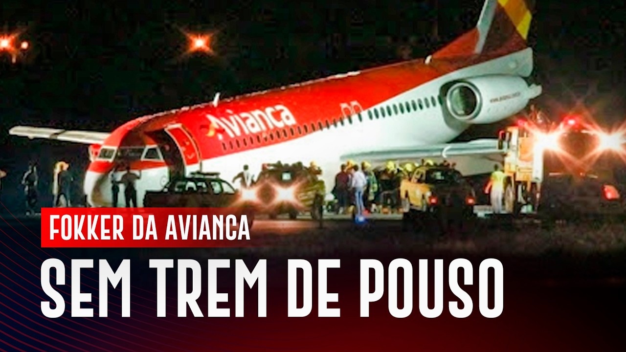 FOKKER 100 pousa DE NARIZ | EP. 1262