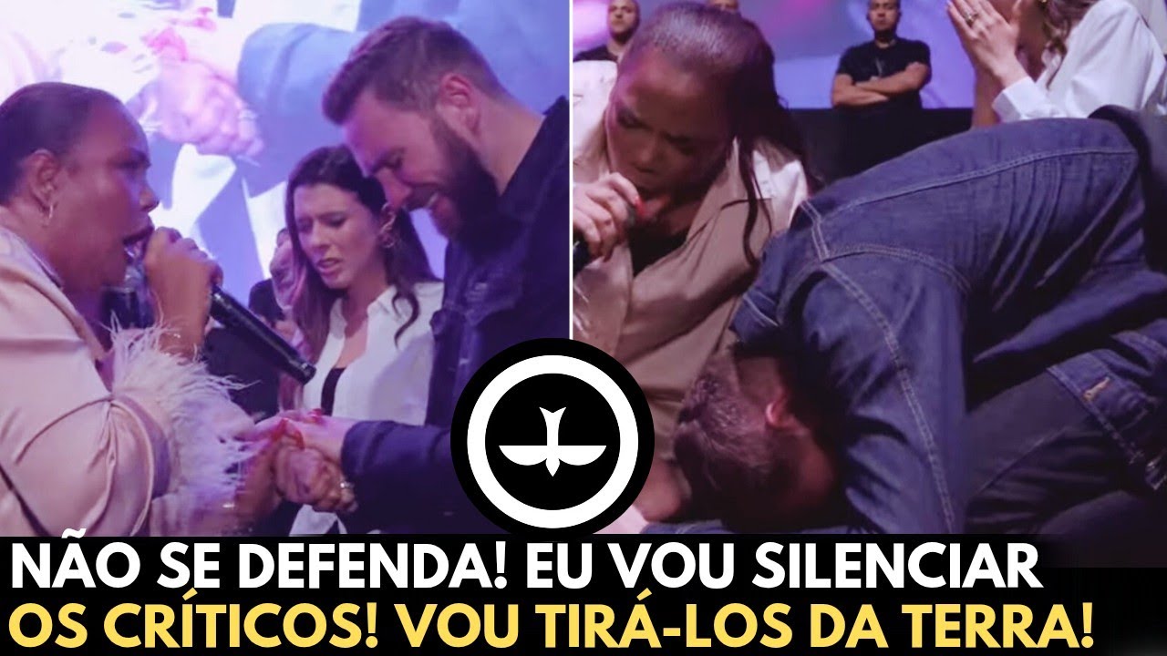 Pastor da Lagoinha Alphaville cai no chão aos prantos ao receber palavra profética