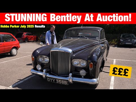 STUNNING Bentley S3 At Auction! Hobbs Parker July 2025 Classic Car Sale Results