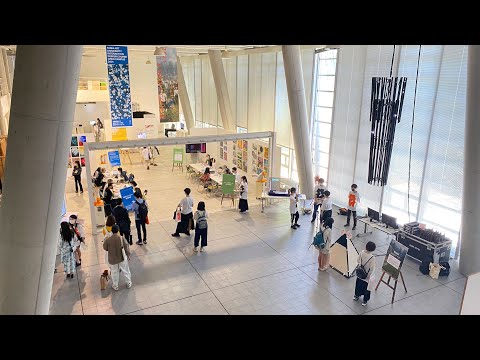 多摩美術大学 OPEN CAMPUS 2021-14　情報デザイン棟ギャラリー