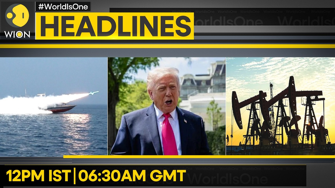 Iranian Gunboat Fires on Ship Near Oman | Trump: Iran Collapsing Over Hormuz Closure | HEADLINES