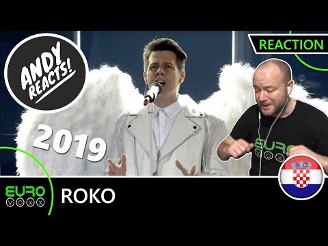 CROATIA EUROVISION 2019 REACTION:  Roko Blažević - 'The Dream' | ANDY REACTS!