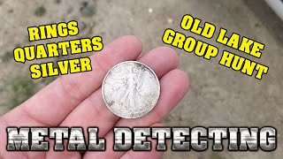 Metal Detecting: Simplex and Equinox - Old Lake Hunt With Friends