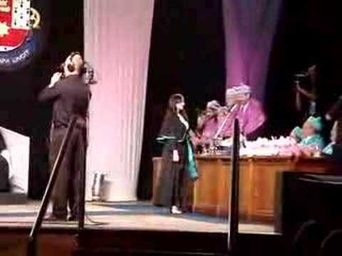 Formatura  Ciências Sociais PUCRS 2007/2- Juramento