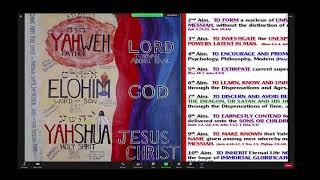 November  20th,  2021  Oceanside Zoom  Class - The Principles of Gideon