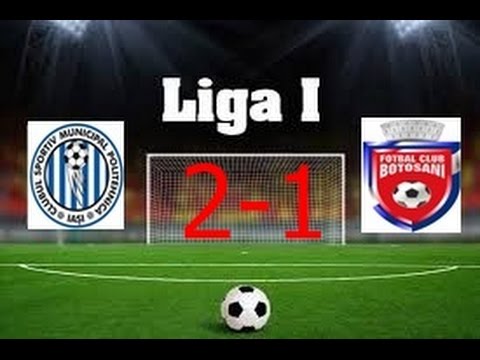 LIGA 1 CSM Poli Iasi - FC Botosani 2-1