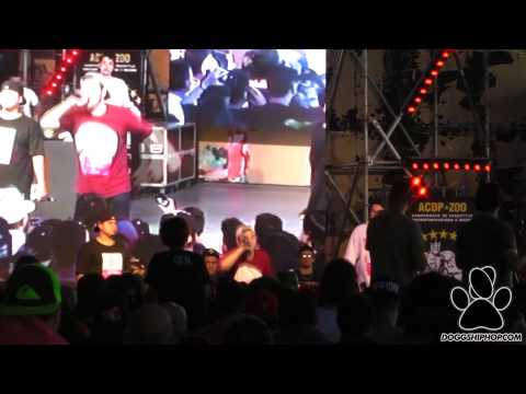 Dan Yelus y Lujo MC vs Leeo y Carucha - Cuartos A Cara de Perro 2015