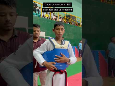 40.th state taekwondo championship 2925 Cadet boy under 41 KG #taekwondo #fight