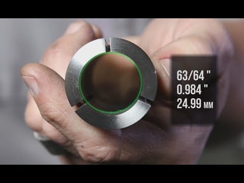 Part of a video titled What You Need to Know About the 5C Collet on Your CL-1 - YouTube