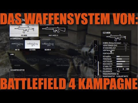 Das Waffensystem von: Battlefield 4 - Single Player | Grasyl