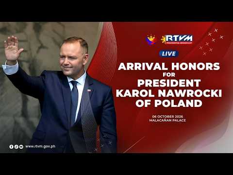 Arrival Honors for President Karol Nawrocki of Poland, Signing of the Guest Book and Tête-à-tête