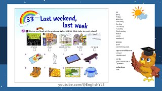 Fun for Movers 4th Edition | Last weekend, Last week | 33A - Page 70