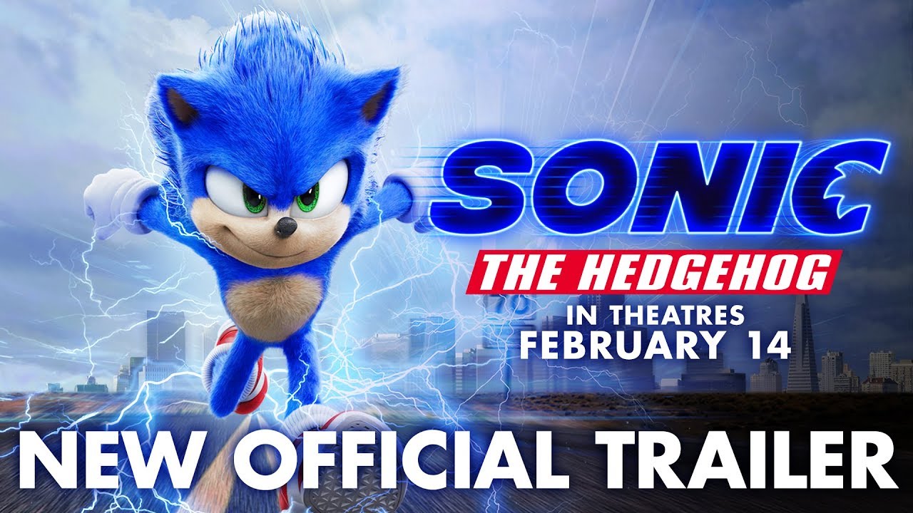 Sonic the Hedgehog Looks Like Himself in New Movie Trailer