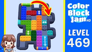Solution du Niveau 469 de Color Block Jam