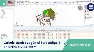 Cálculo sismorresistente según el Eurocódigo 8 en RFEM 6 y RSTAB 9