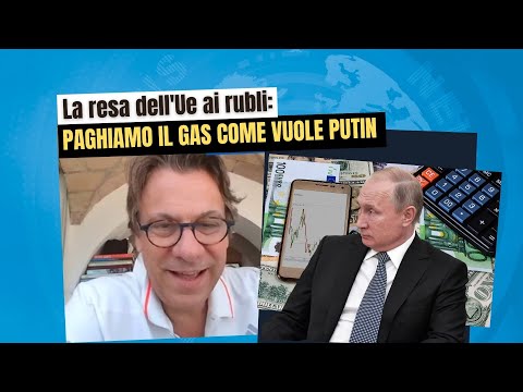 Zuppa di Porro 18 mag 2022 - La resa dell'Ue ai rubli: paghiamo il gas come vuole Putin