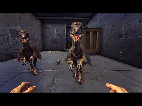 Ark survival! 150 and 140 Troodon Taming and baby! Ark asylum 30!