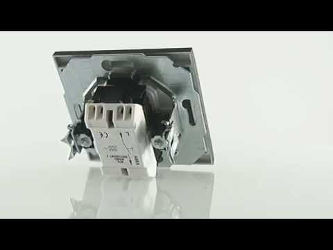 Wyłącznik Luna Czarny Mat Moduł