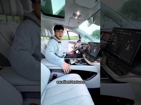 Thumbnail for Interior of Denza D9, equivalent to first class on airplane #newenergyvehicles #car #chinesecars by Denza